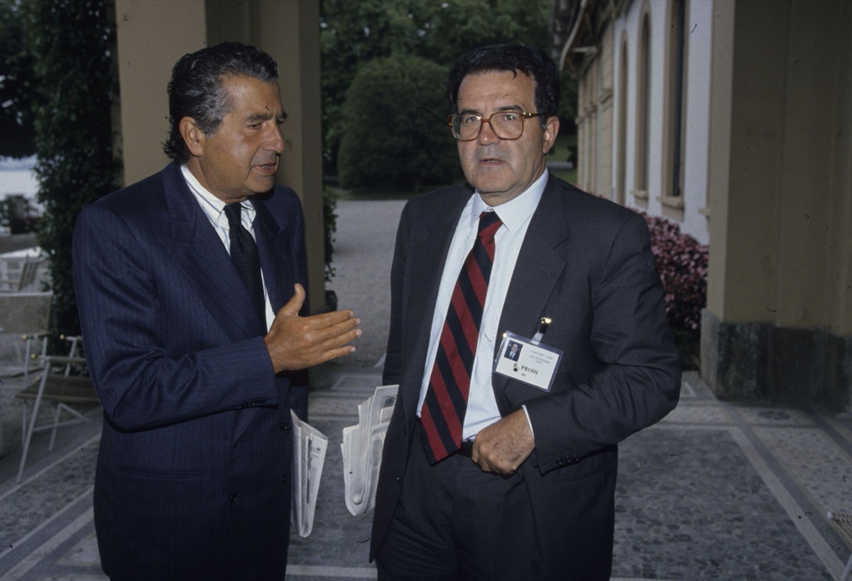 Carlo De Benedetti, Romano Prodi (1992)