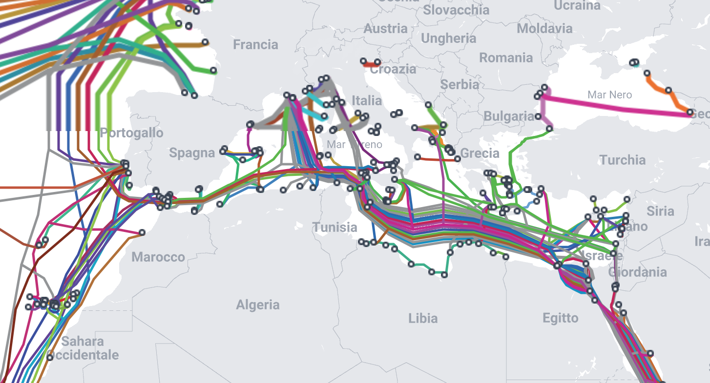 Itália e Portugal formam um eixo na conectividade subaquática