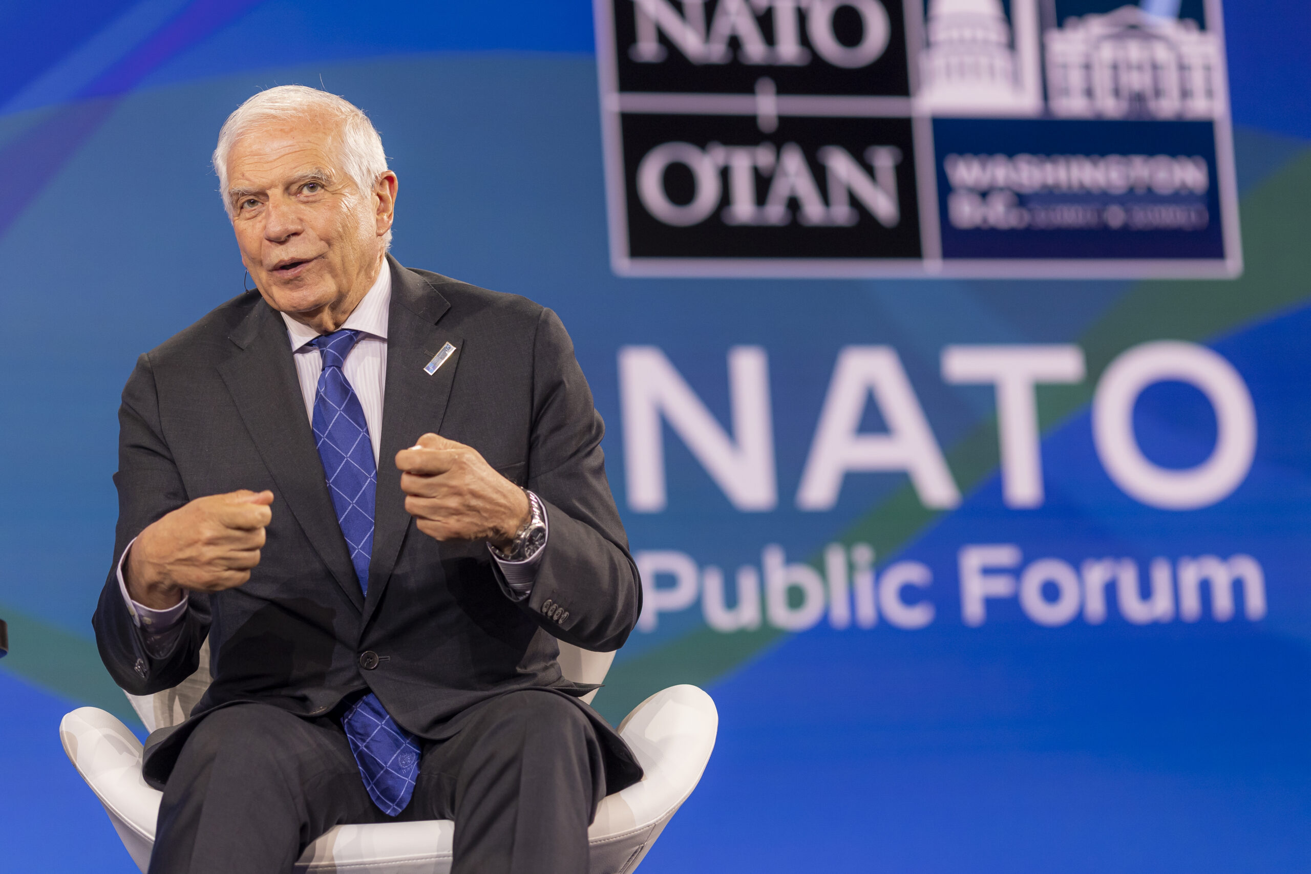 Il Nato Public Forum si chiude con Borrel, Yermak, Sullivan. Tutte le foto