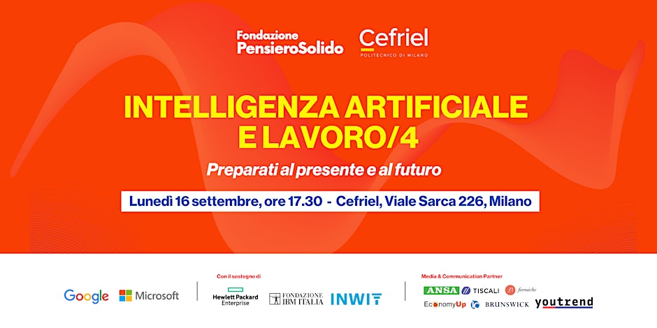 Preparati al futuro, la quarta tappa di Pensiero solido sull’IA e il lavoro