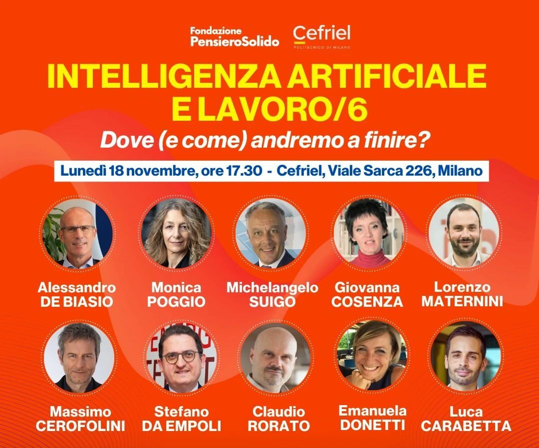 Dove (e come) andremo a finire? La sesta tappa di Pensiero solido sull’IA e il lavoro