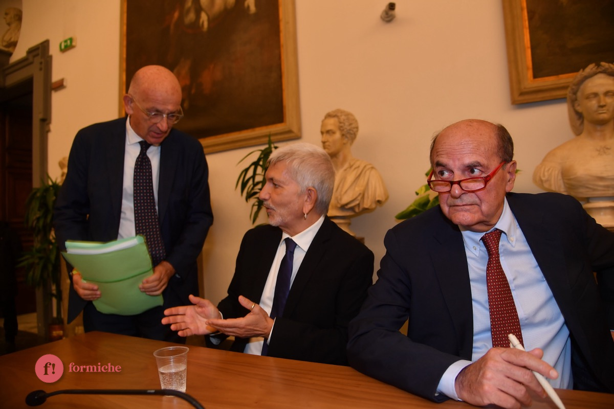 Bersani, Sisto e Vendola al Campidoglio per i 60 anni di Magistratura democratica. Foto di Pizzi