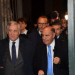 Antonio Tajani e Bruno Vespa