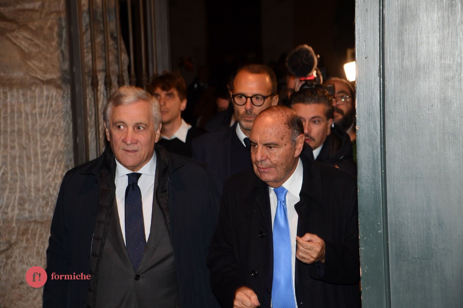 Antonio Tajani e Bruno Vespa