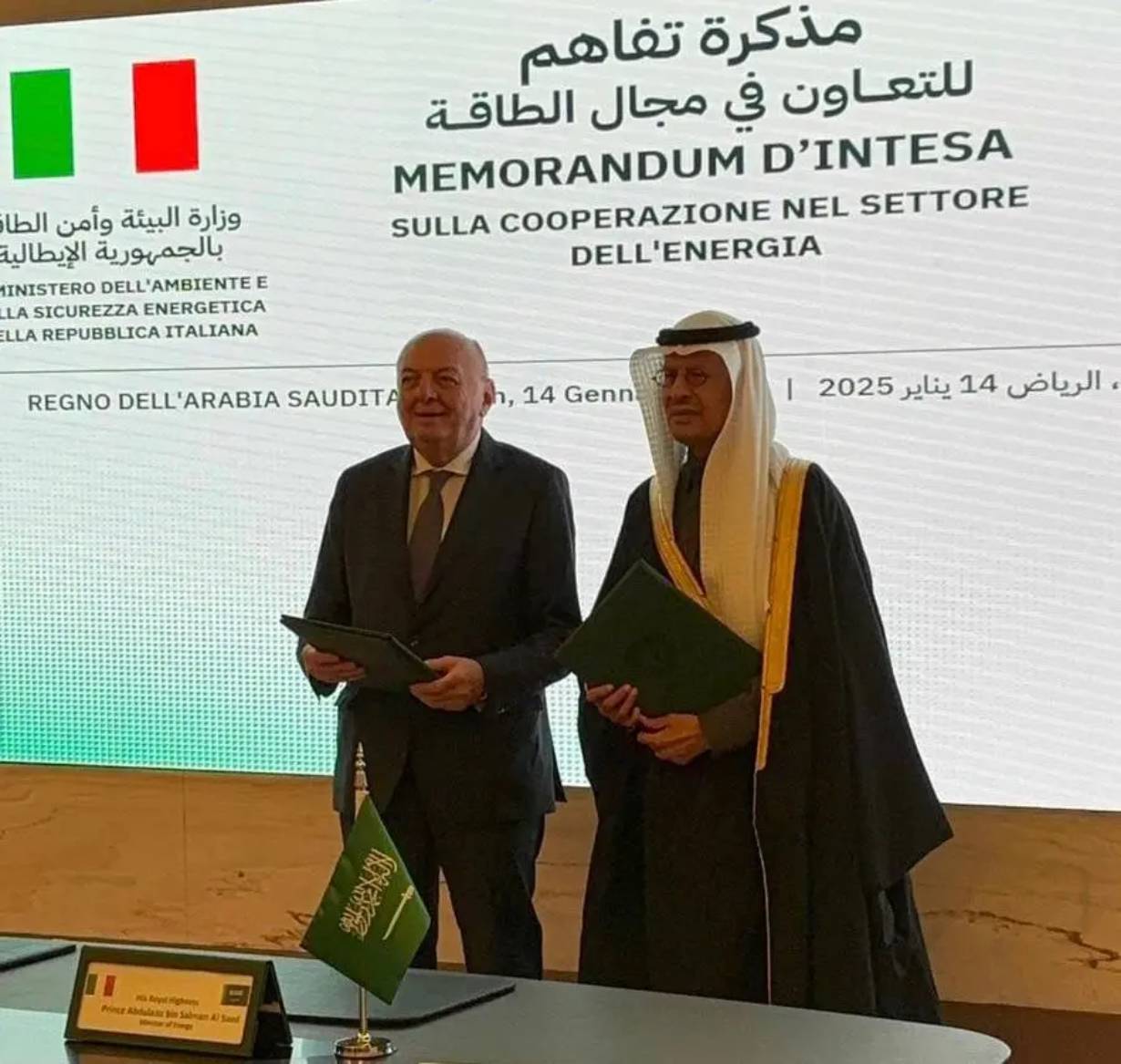 Così si rafforza la cooperazione energetica tra Italia e Arabia Saudita