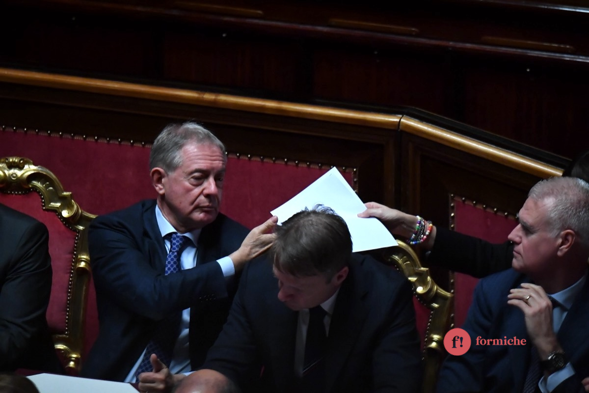 Adolfo Urso, Francesco Lollobrigida, Paolo Zangrillo