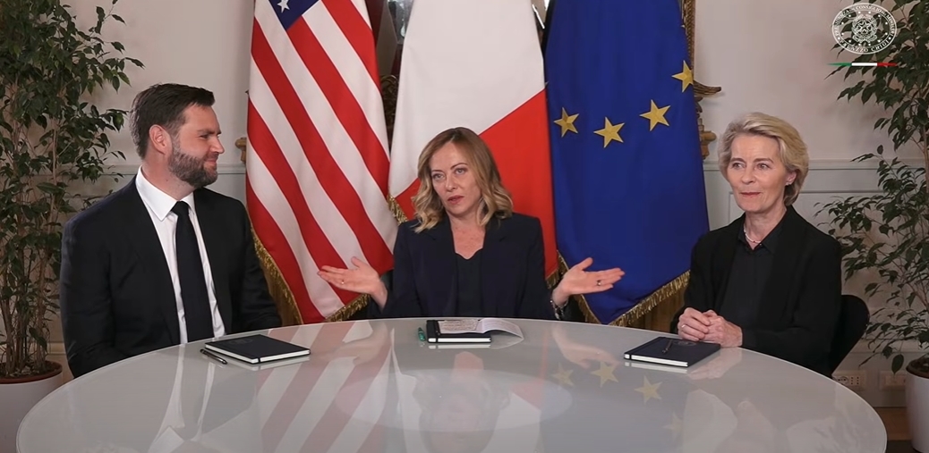 Meloni, Vance, von der Leyen. Così Roma lavora per l’Ue Meloni, Vance, von der Leyen. Così Roma lavora per l’Ue