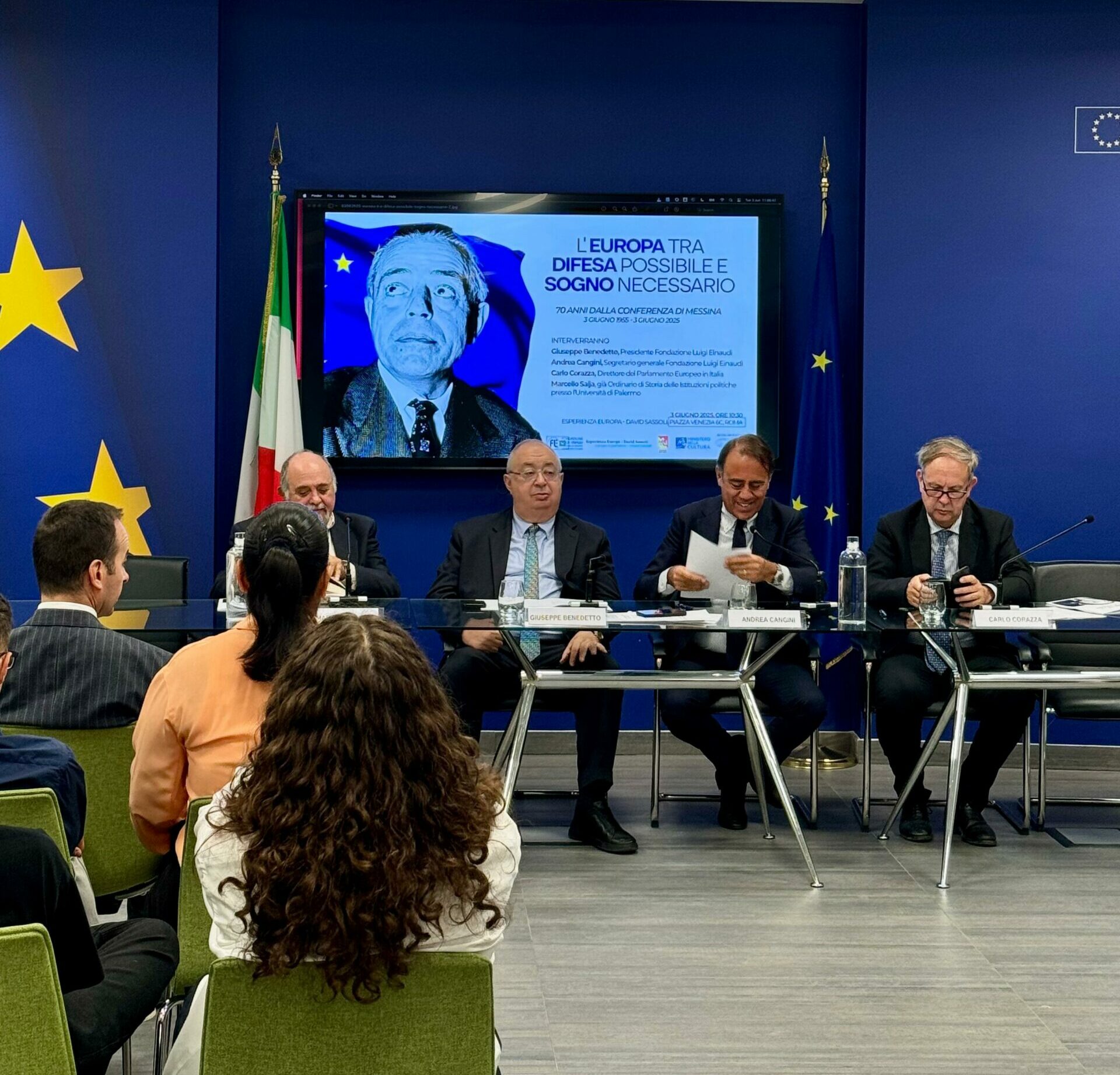 rilanciare il sogno di un europa unita come fece gaetano martino