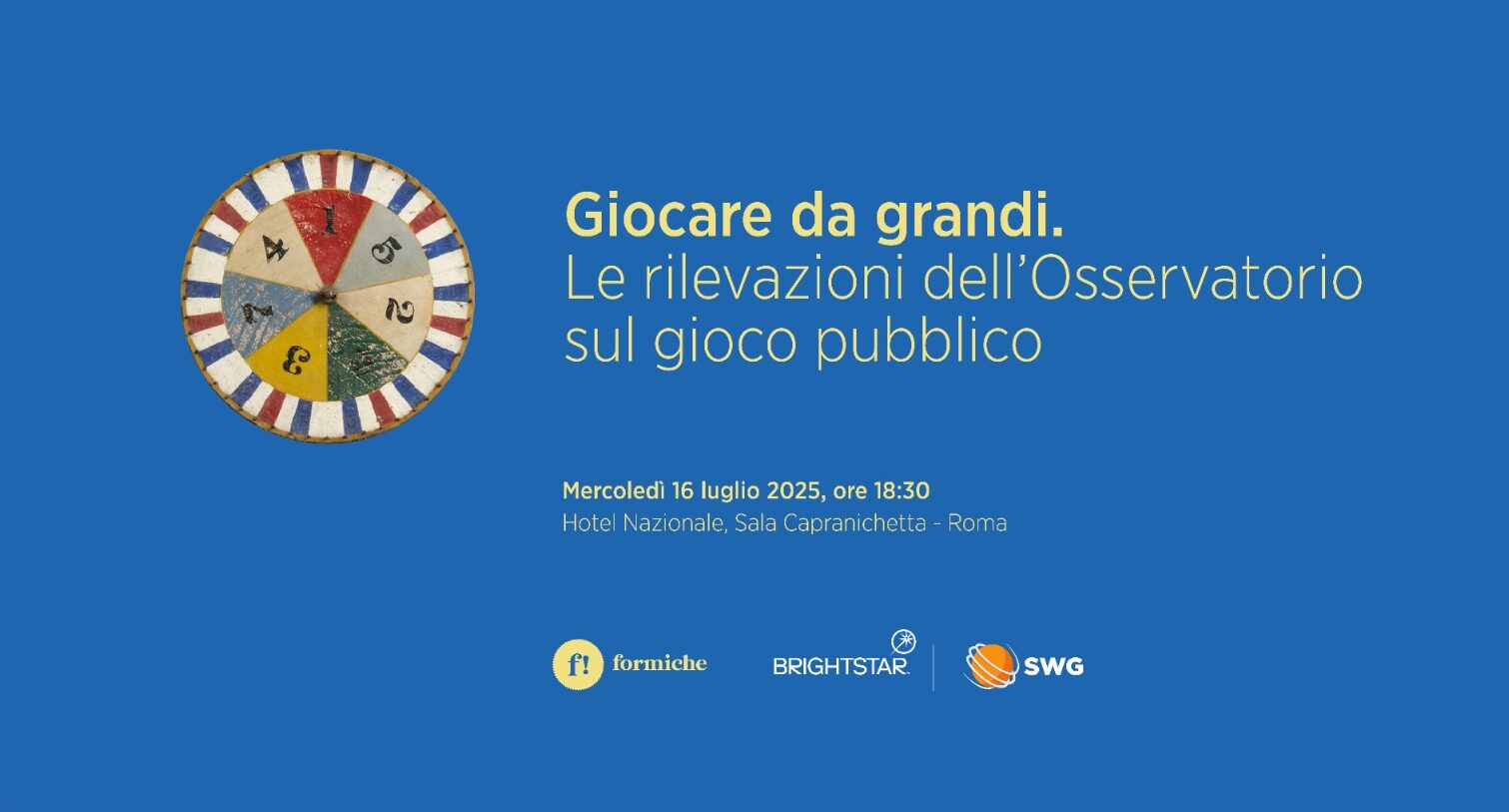 Giocare da grandi. Le rilevazioni dell’Osservatorio sul gioco pubblico 2020 2025 Giocare da grandi. Le rilevazioni dell’Osservatorio sul gioco pubblico 2020 2025