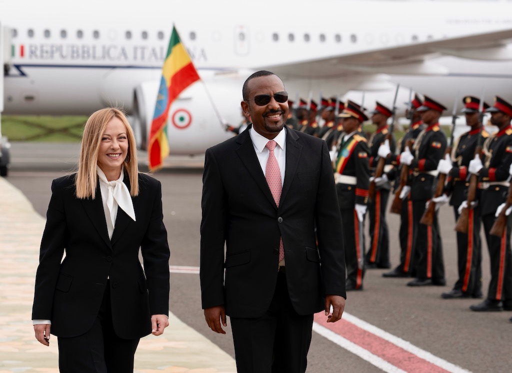 Meloni incontra Abiy, Ruto e Youssouf. L’Italia tessitrice di alleanze nel Corno d’Africa Meloni incontra Abiy, Ruto e Youssouf. L’Italia tessitrice di alleanze nel Corno d’Africa
