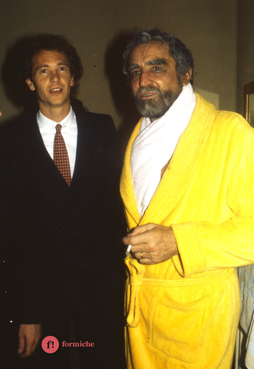 Roberto Falcao e Vittorio Gassman