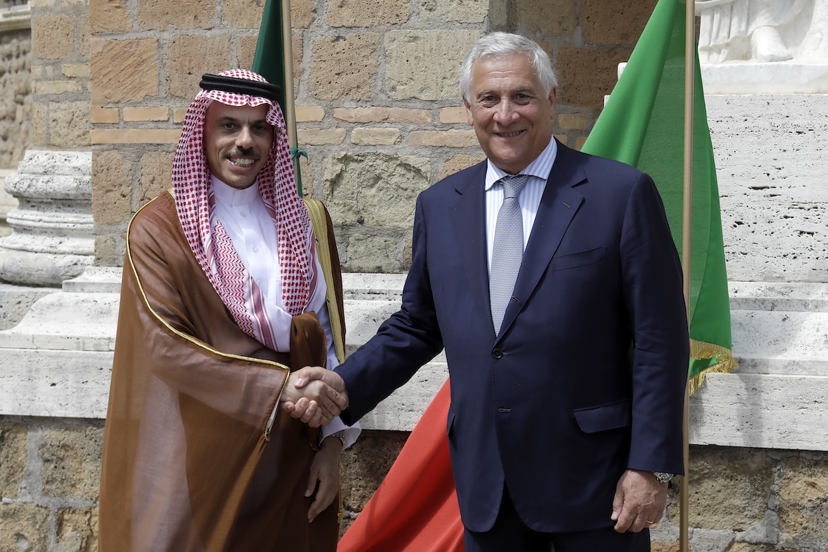 italia arabia saudita asse su export e medio oriente per tajani riad 232 un partner strategico