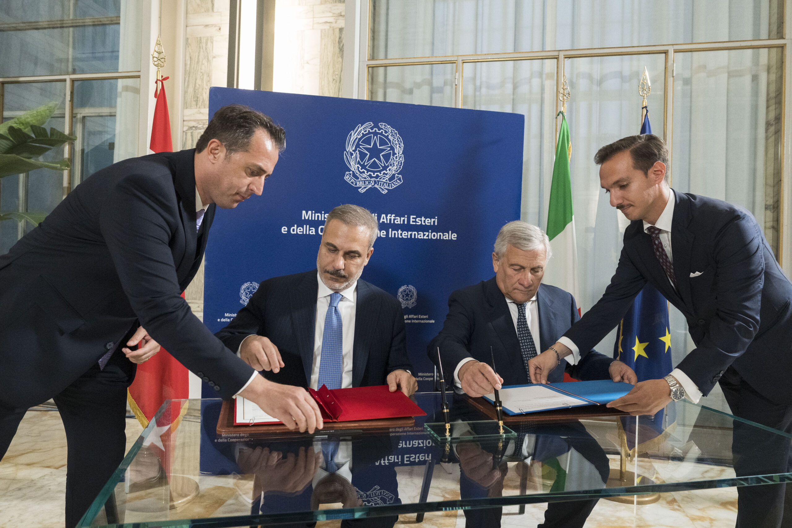 cos236 italia e turchia collaborano per la stabilit224 del mediterraneo