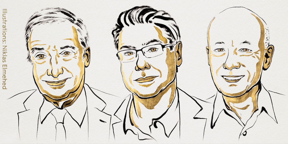 Ecco chi sono i tre premi Nobel all’economia e perché c’entra Mario Draghi Ecco chi sono i tre premi Nobel all’economia e perché c’entra Mario Draghi