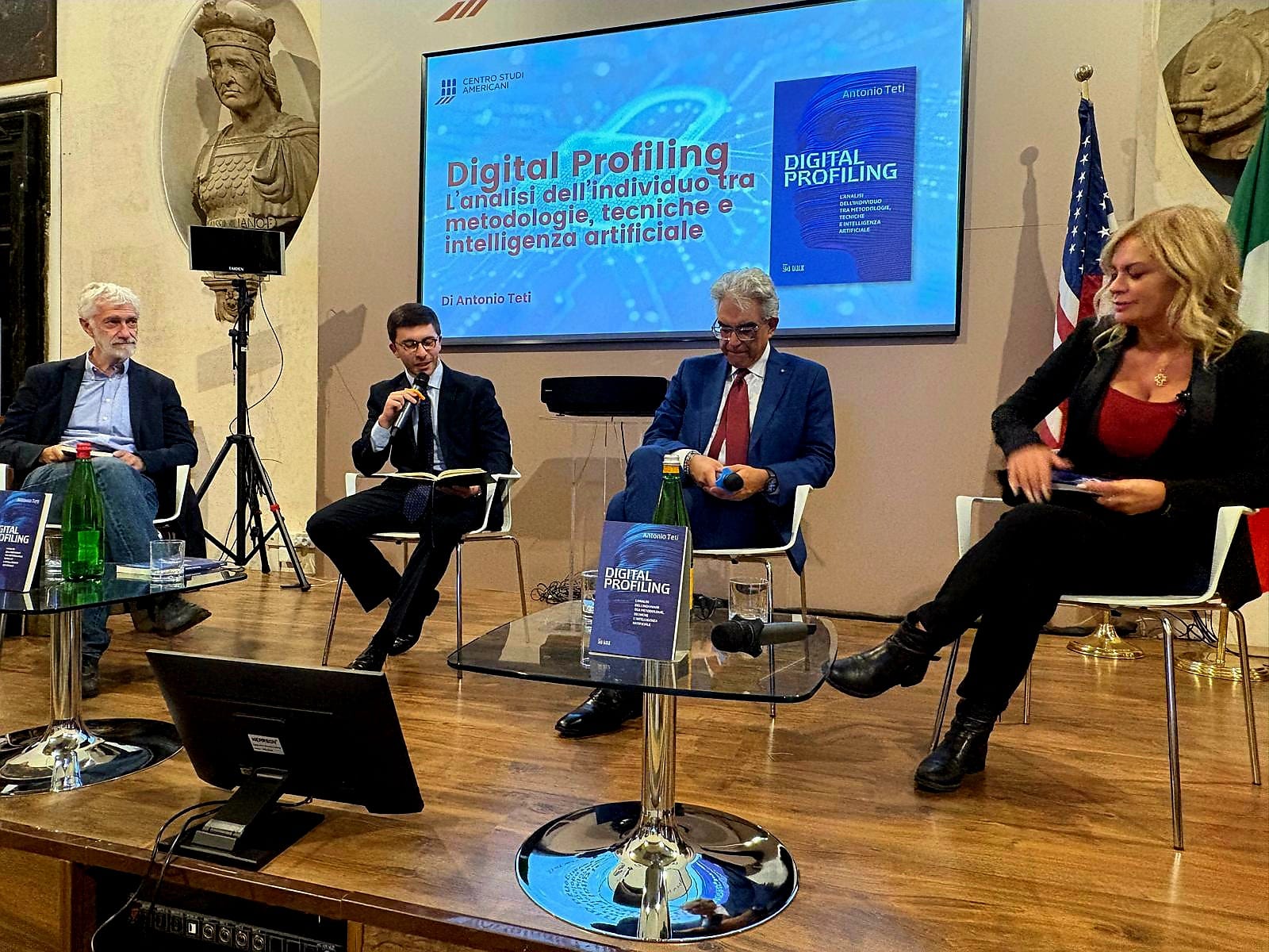 Chi c'era alla presentazione del nuovo libro di Antonio Teti al Centro Studi Americani. Le foto