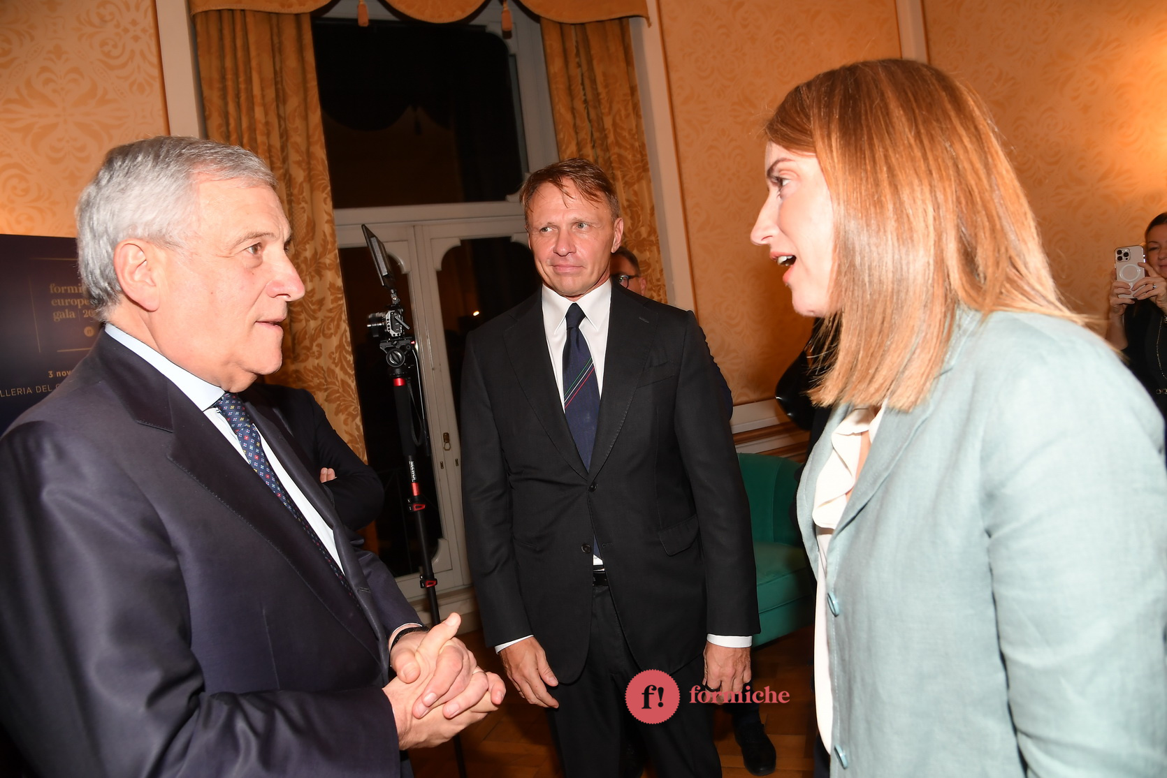 A Roma il Formiche European Gala. Presenti Metsola, Tajani e Lollobrigida. Il video A Roma il Formiche European Gala. Presenti Metsola, Tajani e Lollobrigida. Il video