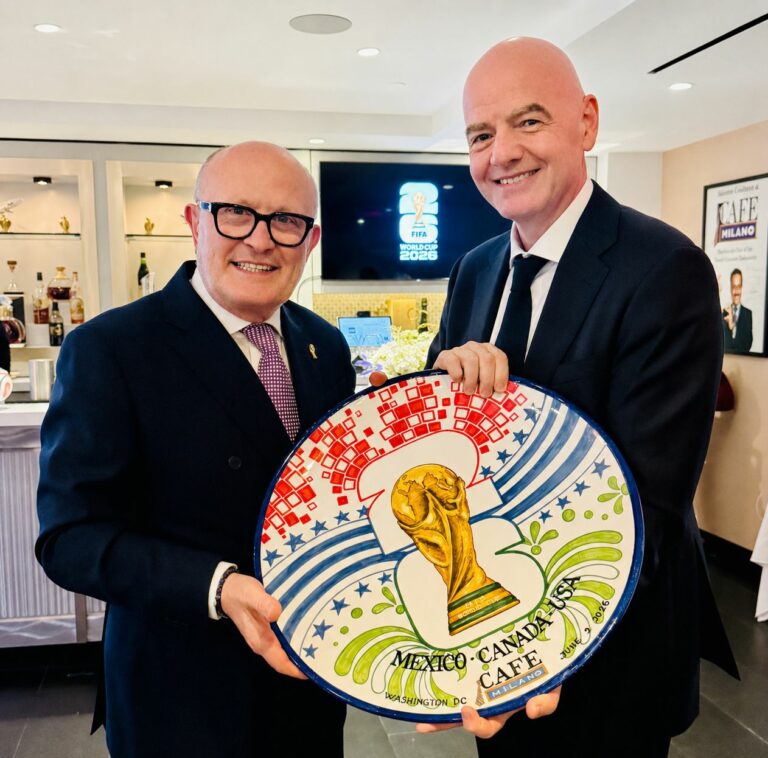 Sport e diplomazia, la Coppa del Mondo inizia a… Cafe Milano
