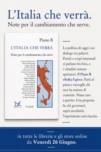 Uno s-partito per l’Italia che verrà. Scrive Becchetti