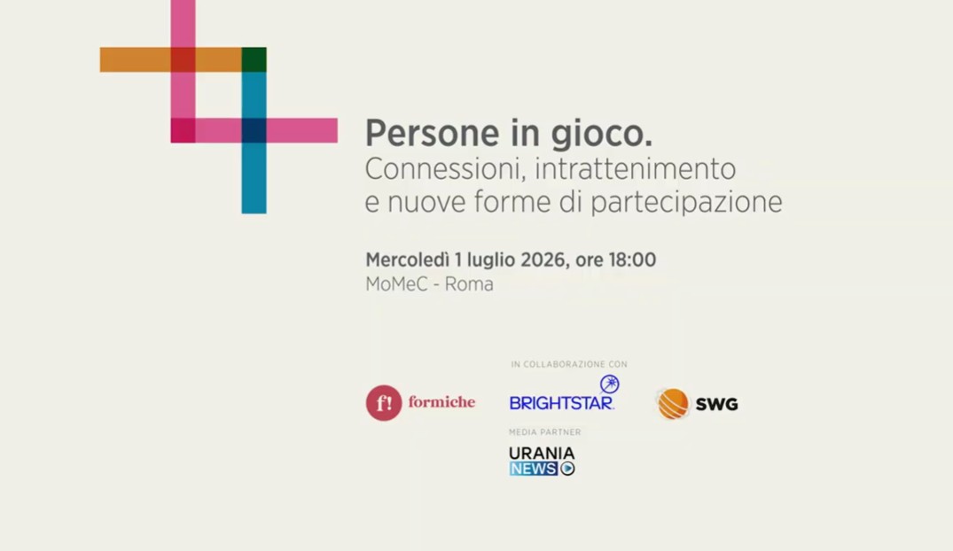persone in gioco connessioni intrattenimento e nuove forme di partecipazione il video da Formiche.net persone in gioco connessioni intrattenimento e nuove forme di partecipazione il video