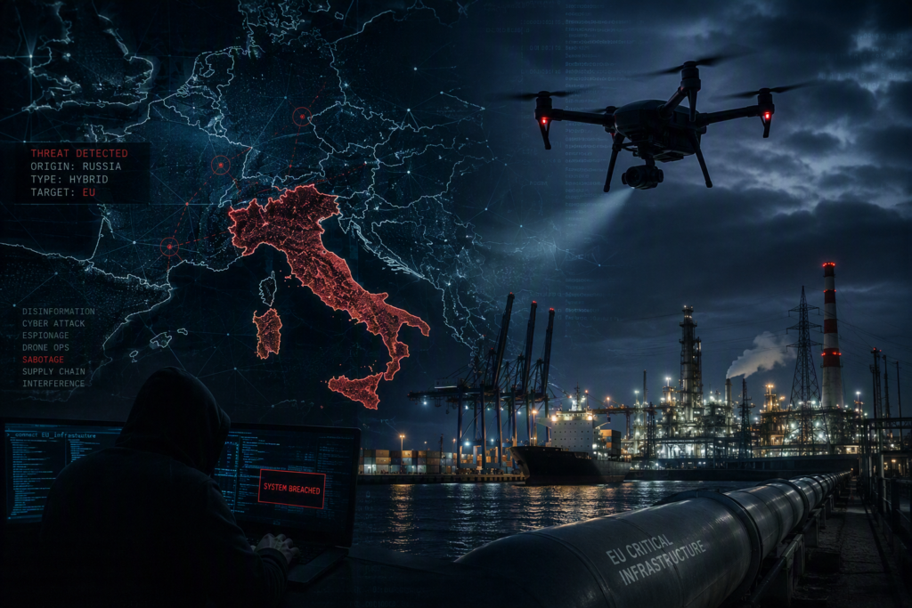spie droni e sabotaggi la guerra ibrida russa contro l8217ue tocca anche l8217italia da Formiche.net spie droni e sabotaggi la guerra ibrida russa contro l8217ue tocca anche l8217italia