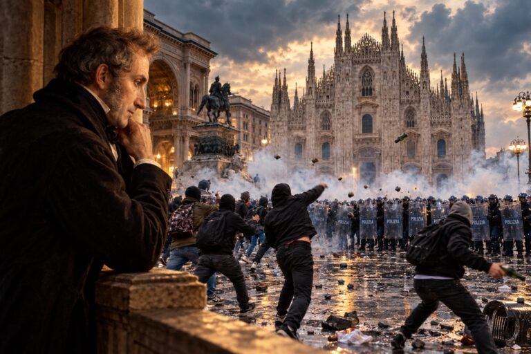I disordini di piazza e la lezione di Manzoni che la politica dovrebbe rileggere I disordini di piazza e la lezione di Manzoni che la politica dovrebbe rileggere